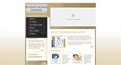 Desktop Screenshot of midatlanticneurology.com